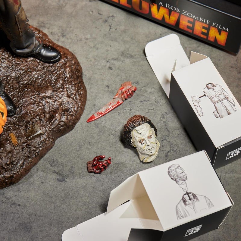 CC Countdown Characters 2024 Michael Myers Buildable Halloween Advent Calendar – Official Rob Zombie Halloween Collectible Character Statue - Image 4